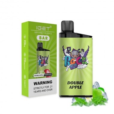 IGET Bar 3500 Puffs Vape - Double Apple Australia