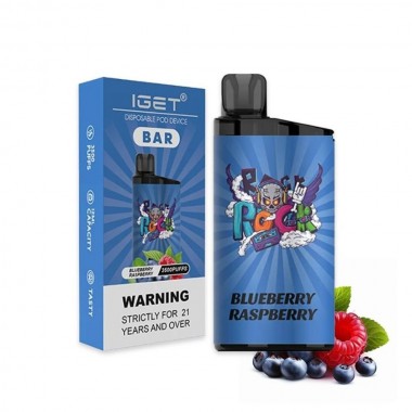 IGET Bar 3500 Puffs Vape - Blueberry Raspberry Australia