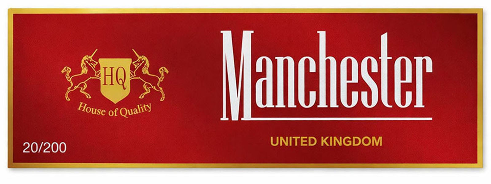 Manchester Classic Red (Carton) UK Manchester Classic Red (Carton) UK