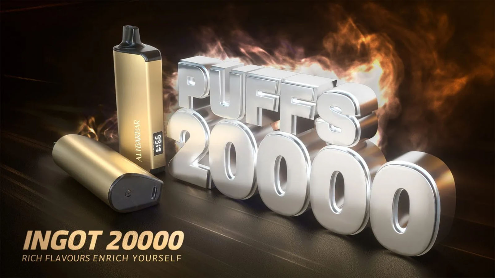 Alibarbar Ingot 20000 Puffs Vape - Flavour Roulette Alibarbar Ingot 20000 Puffs Vape - Flavour Roulette