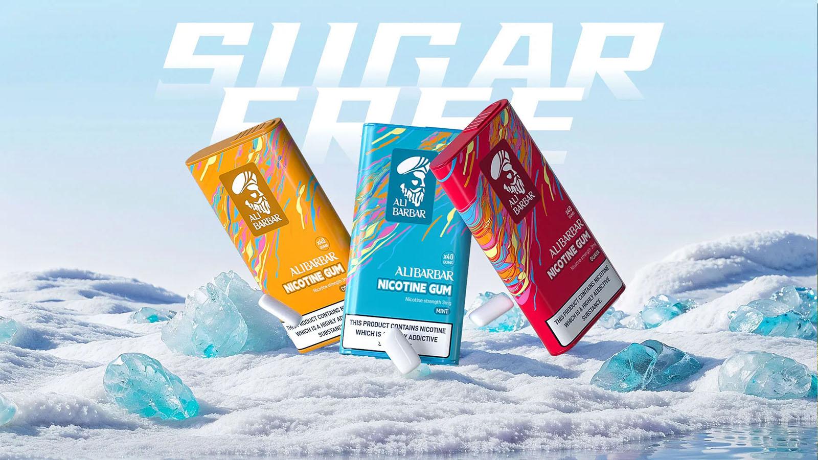 Alibarbar Nicotine Gum - Cola