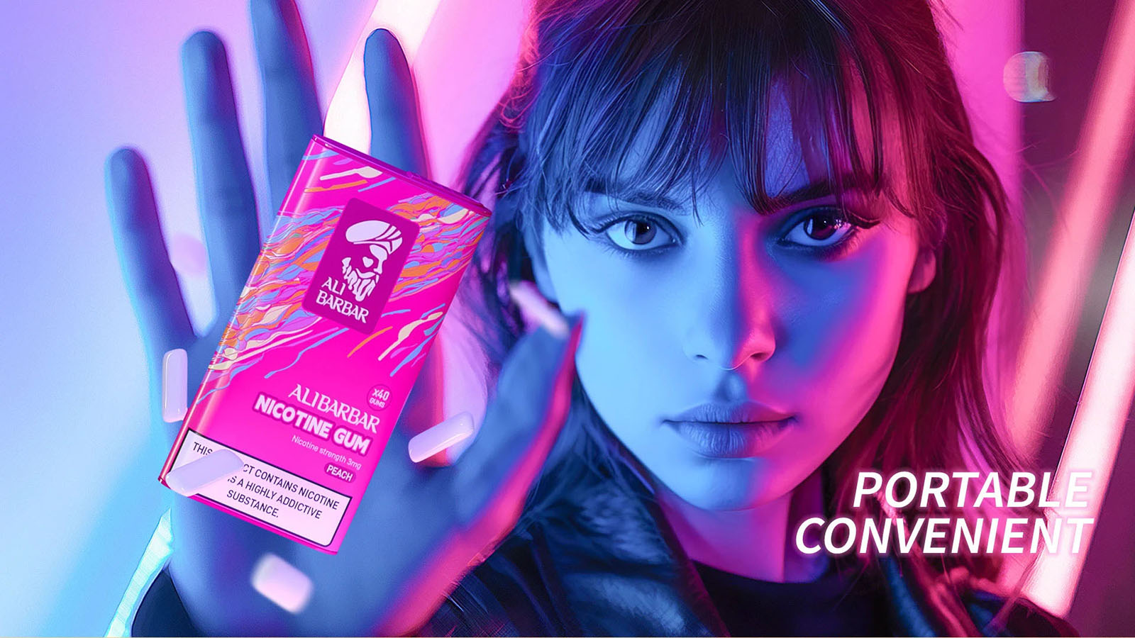 Alibarbar Nicotine Gum - Cola