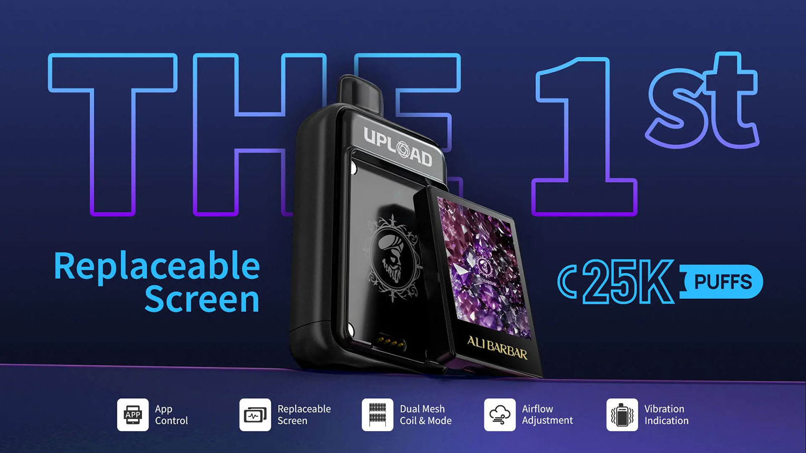 Alibarbar Upload 25000 Puffs Vape - Mango Magic Alibarbar Upload 25000 Puffs Vape - Mango Magic