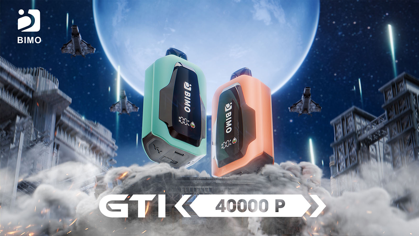 Bimo GTI 40000 Puffs Vape - Cherry Berry Bimo GTI 40000 Puffs Vape - Cherry Berry