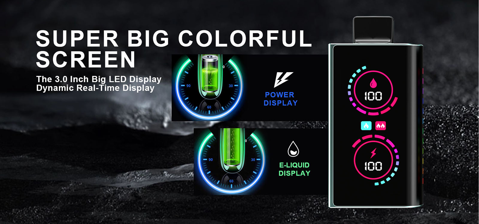Bimo Galaxy 30000 Puffs Vape - Mango Shake